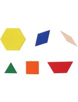 Magnetic Foam Pattern Blocks - Set of 50