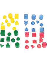 Spectrum Clear (2.5 cm) Geo-Solids Kit