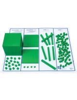 Green Opaque Base Ten Kit - English