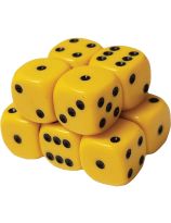 Spectrum Standard 1.6 cm Dice - Set of 36 - Yellow
