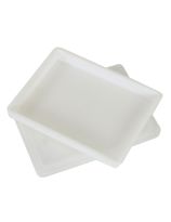 White Box with Semi-Transparent Lid