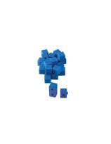 Spectrum Opaque Base Ten Interlocking 10's Rods, Blue