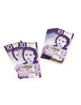Canadian Educational Money - $10 Bills - Set of 100