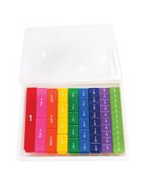 Interlocking Fraction Cubes Set -  306 Pieces