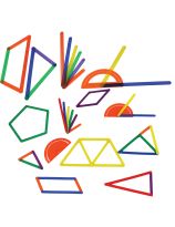 Spectrum Connecting Bars Set in a Container - 74 pcs