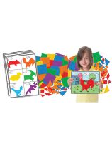 Tangram Puzzle Mosaics