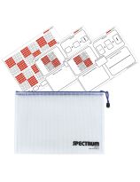 Ensemble de tableaux d'exercices quotidiens Rekenrek101® pour la multiplication, les fractions et les décimales – Version anglaise