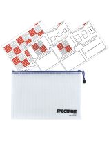 Ensemble de tableaux d'exercices quotidiens Rekenrek101® pour la multiplication, les fractions et les décimales – Version française