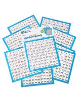 Laminated Hundred Boards - Set of 10