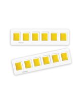 PRANG&reg; Half-Pan Watercolour Individual Refills - Box of 12 - Yellow