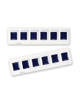 PRANG&reg; Half-Pan Watercolour Individual Refills - Box of 12 - Blue