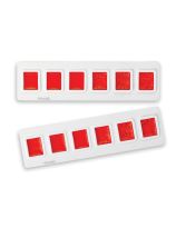 PRANG&reg; Half-Pan Watercolour Individual Refills - Box of 12 - Orange