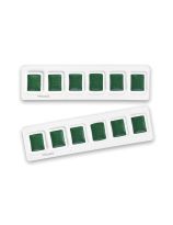 PRANG&reg; Half-Pan Watercolour Individual Refills - Box of 12 - Green