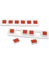 PRANG&reg; Half-Pan Watercolour Individual Refills - Box of 12 - Red Orange