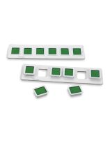 PRANG&reg; Half-Pan Watercolour Individual Refills - Box of 12 - Yellow Green