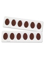 PRANG&reg; Watercolour Oval Refill (Box of 12) -  Brown