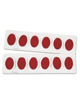 PRANG&reg; Watercolour Oval Refill (Box of 12) - Red