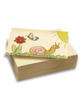 Rame (500 feuilles) de papier manille à dessin à prix économique, 50 lb - 23 cm x 30,5 cm (9" x 12)