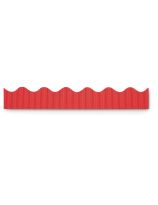 Pacon&reg; Bordette&reg; Roll - Flame Red - (2-1/4" x 50 ft. / 5.7 cm x 15 m)