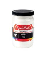 Encre à base d'eau Speedball® pour la sérigraphie sur tissu - 946 ml (32 oz) - Blanc