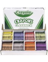 400 crayons de cire Crayola® pour la classe - Grand format