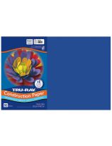 Papier construction Tru-Ray® résistant à la décoloration, 50 feuilles de 30,5 cm x 46 cm - Bleu royal