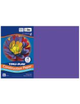 Papier construction Tru-Ray® résistant à la décoloration, 50 feuilles de 30,5 cm x 46 cm - Pourpre