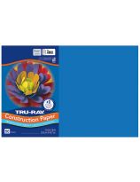 Tru-Ray&reg; Fade Resistant Construction Paper - 50 Sheets - 30 cm x 46 cm (12" x 18") - Blue