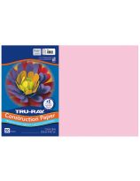 Tru-Ray&reg; Fade Resistant Construction Paper - 50 Sheets - 30 cm x 46 cm (12" x 18") - Pink