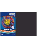 Tru-Ray&reg; Fade Resistant Construction Paper - 50 Sheets - 30 cm x 46 cm (12" x 18") - Black
