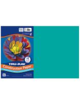 Tru-Ray&reg; Fade Resistant Construction Paper - 50 Sheets - 30 cm x 46 cm (12" x 18") - Turquoise