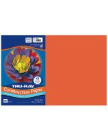 Papier construction Tru-Ray® résistant à la décoloration, 50 feuilles de 30,5 cm x 46 cm - Orange