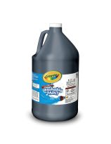 Crayola&reg; Washable Paint - 3.79 L (128 oz) - Black