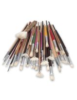 Assortiment super économique de 100 pinceaux en soies de porc