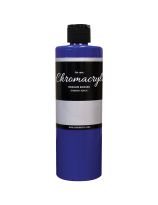 Peinture acrylique Chromacryl® pour élèves, 500 ml (16,9 oz) - Bleu froid