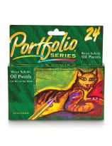 Portfolio Series Water-Soluble Oil Pastels - Set of 24