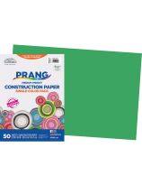Pacon® SunWorks® Construction Paper - 50 Sheets (30 cm x 45 cm / 12" x 18") - Holiday Green