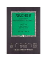 Arches Watercolor Pads - 25.4 cm x 35.55 cm (10" x 14") - 140 lb - Pack of 12