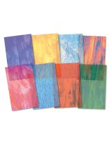 Assortiment de papier vitrail Roylco®, 14 cm x 22 cm - Ensemble de 24