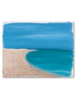 Gessoed Masonite Panel - 16" x 20"