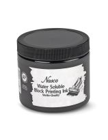 Nasco Water-Soluble Block Printing Ink - 473 mL / 16 oz Jar - Black