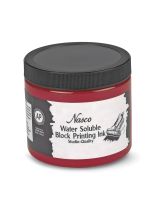 Nasco Water-Soluble Block Printing Ink - 473 mL / 16 oz Jar - Red