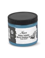 Nasco Water-Soluble Block Printing Ink - 473 mL / 16 oz Jar - Turquoise