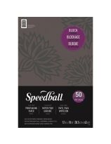 Paquet de 50 feuilles de papier Printmaster&reg; Speedball&reg; - 30,5 cm x 45,7 cm (12" x 18")