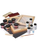 Ensemble intermédiaire de luxe de sérigraphie sur tissu Speedball®