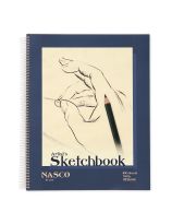 Nasco Artist's Sketchbook - 100 Sheets, 11" x 14" 50 lb.