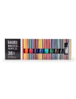 Liquitex&reg; Basics 36-Colour Acrylic Set
