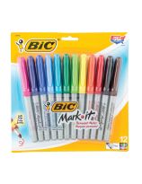 BIC&reg; Marking&trade; Fine Point Permanent Markers - 12-colour Pack