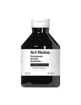 Tri-Art Art Noise&trade; Permanent Acrylic Gouache&trade; - 500 mL (16.9 oz) - Carbon Black