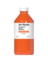 Tri-Art Art Noise&trade; Permanent Acrylic Gouache&trade; - 1L (34 oz) - Orange